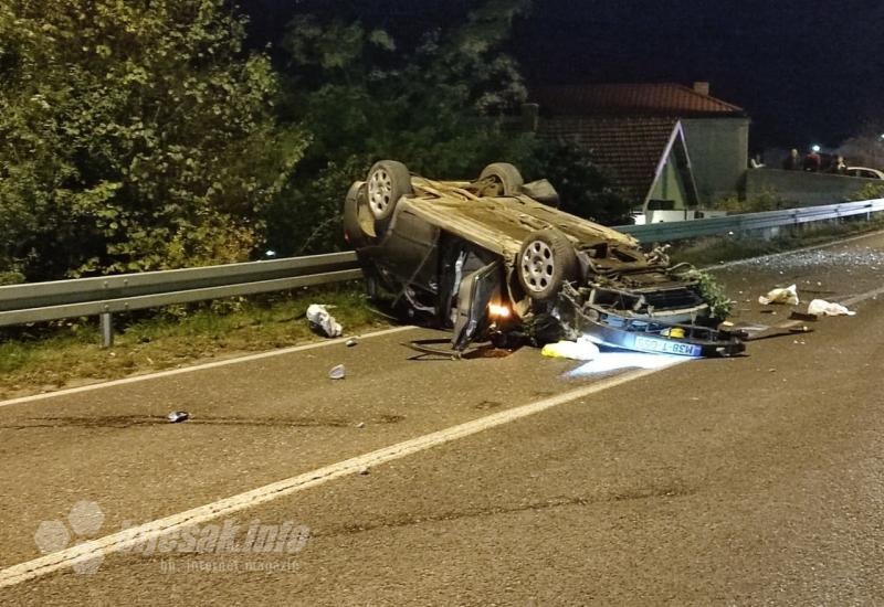 Mostar: Teža prometna nesreća na M-17